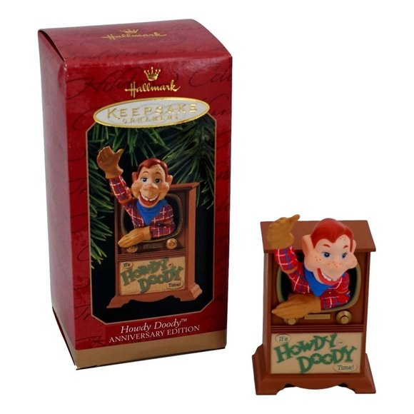 Hallmark Keepsake Ornament Handcrafted Howdy Doody Anniversary Edition New - Picture 1 of 7